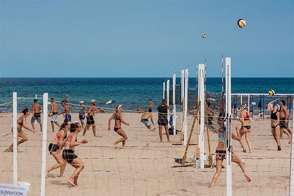 Beach-Volleyball Urlaub Beachcamps