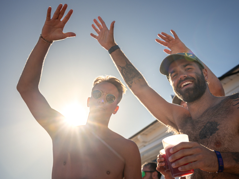 Beach volley after in Albania