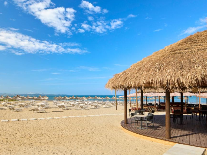 beach camp albania beach bar